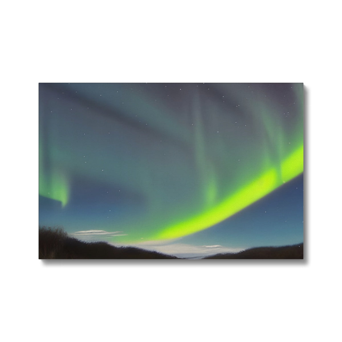 Aurora At Night Eco Canvas Prodigi