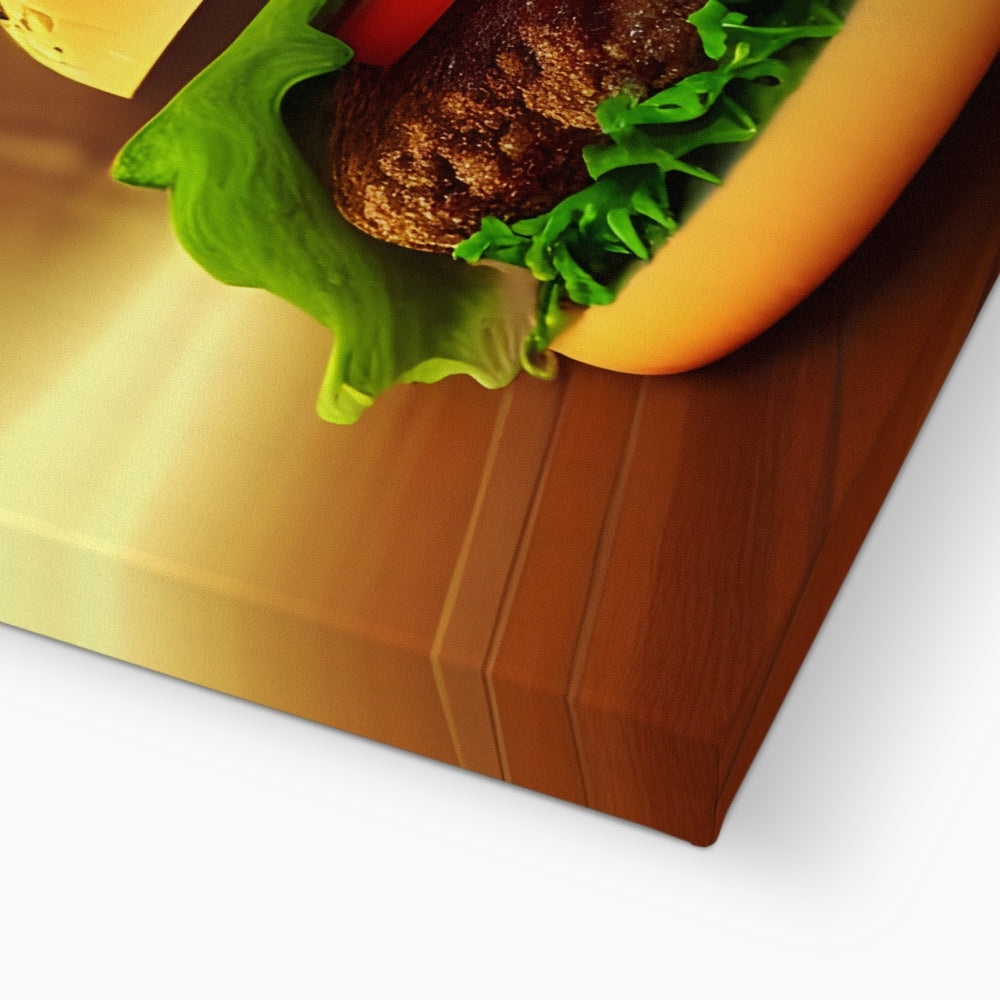 Burger Highlight Eco Canvas Prodigi