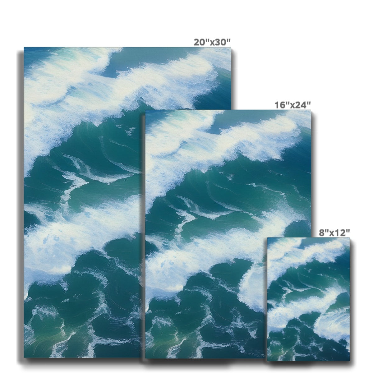 Colliding Waves Eco Canvas Prodigi