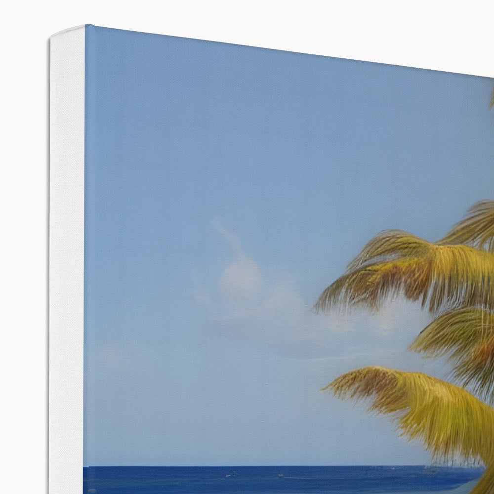 Calm Palm Beach Eco Canvas Prodigi