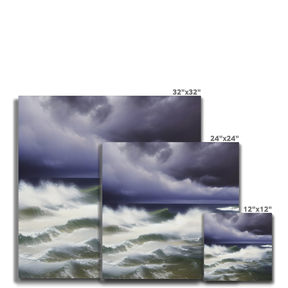 Stormy Sea Canvas Prodigi