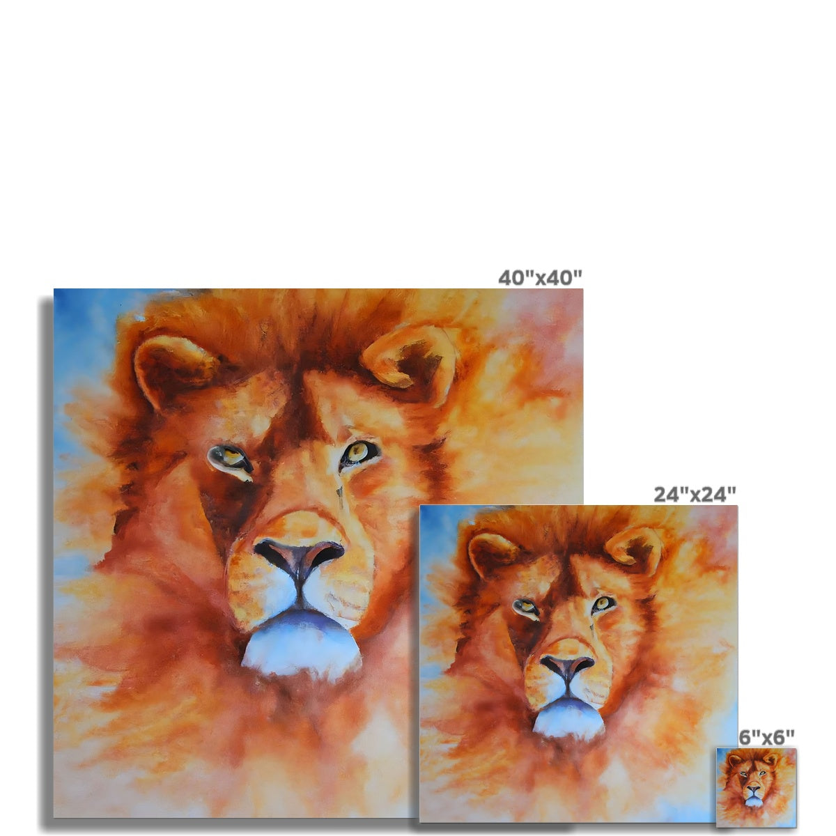 Majestic Lion Fine Art Print Prodigi