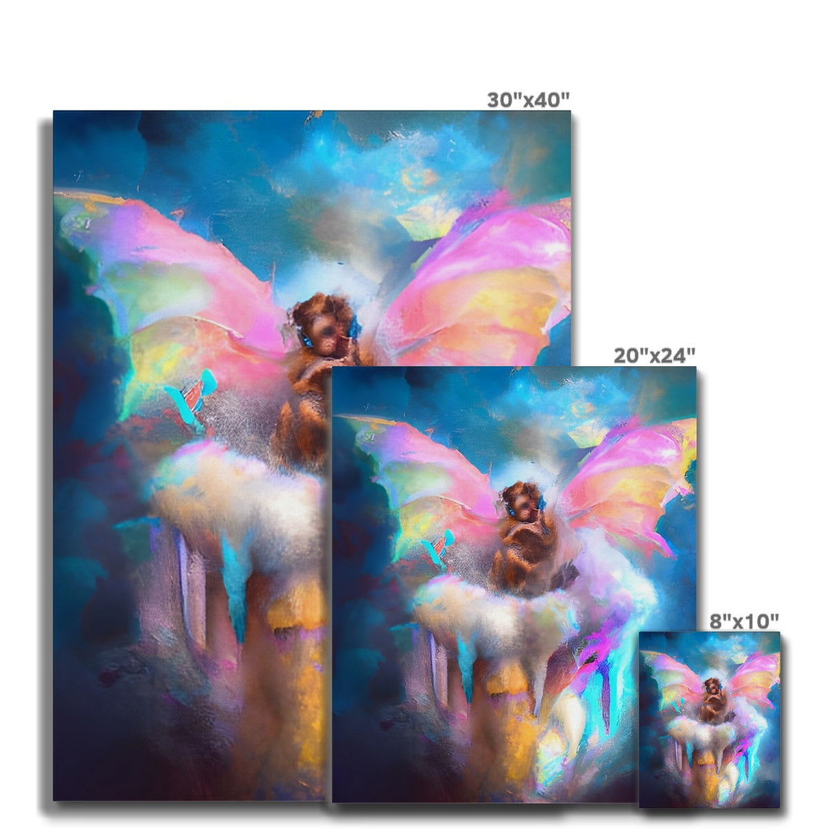 Sad Tooth Fairy  Canvas Prodigi