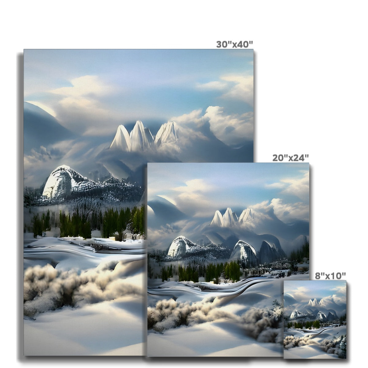 Winter Wonderland Canvas Prodigi