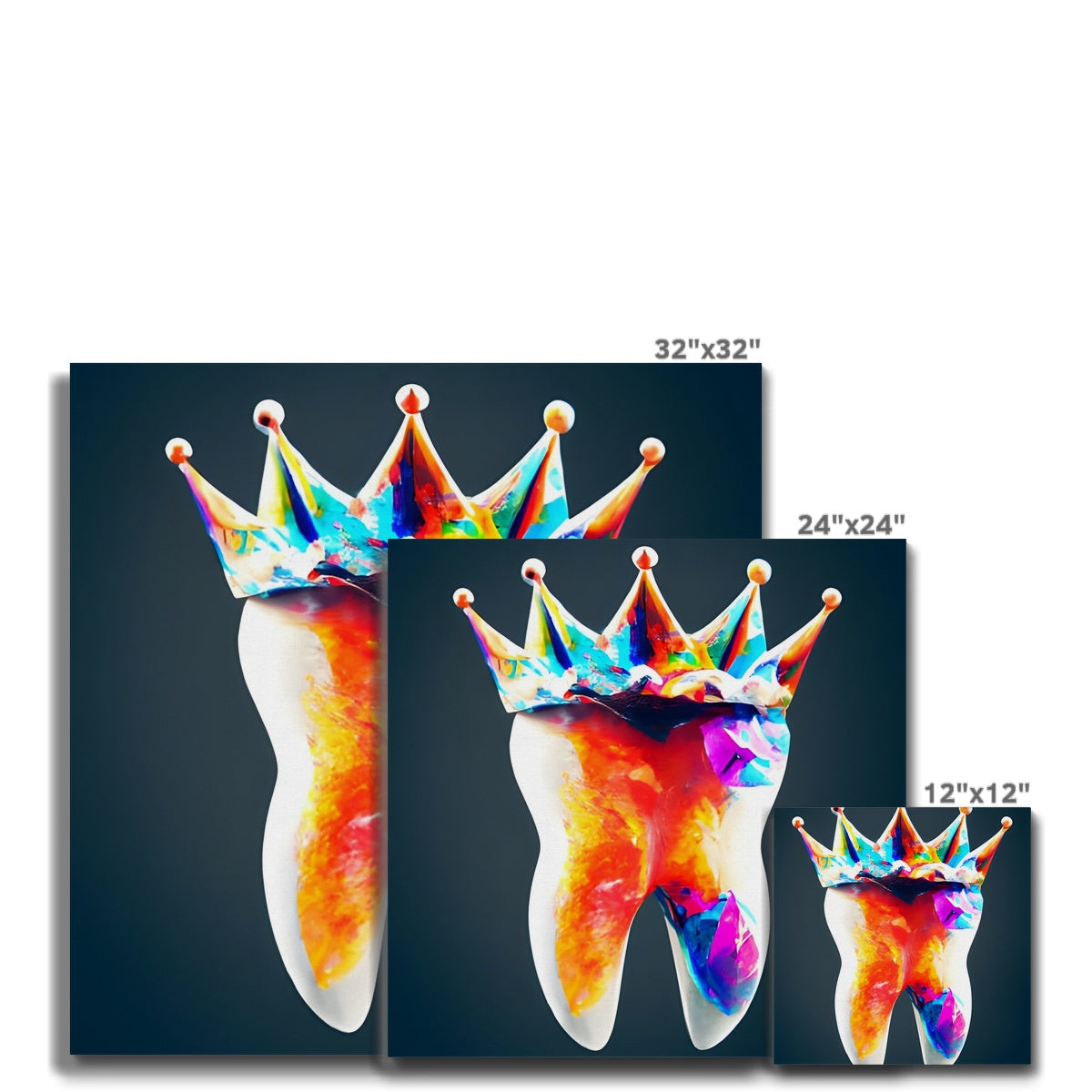 King Crystal Tooth Canvas Prodigi