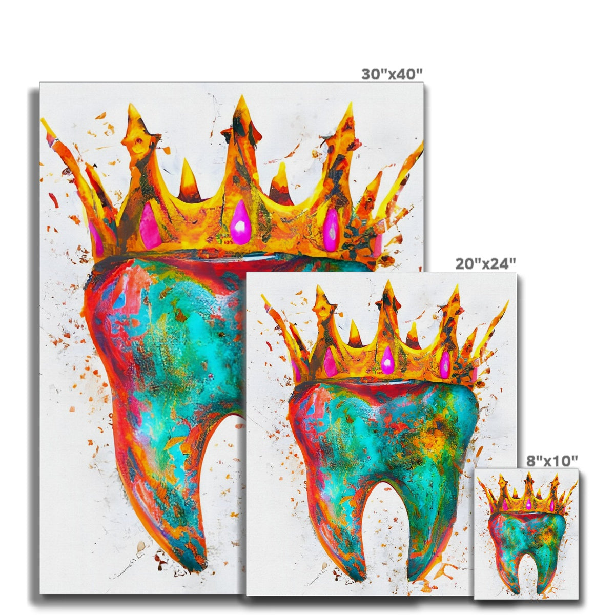 King Tooth Canvas Prodigi