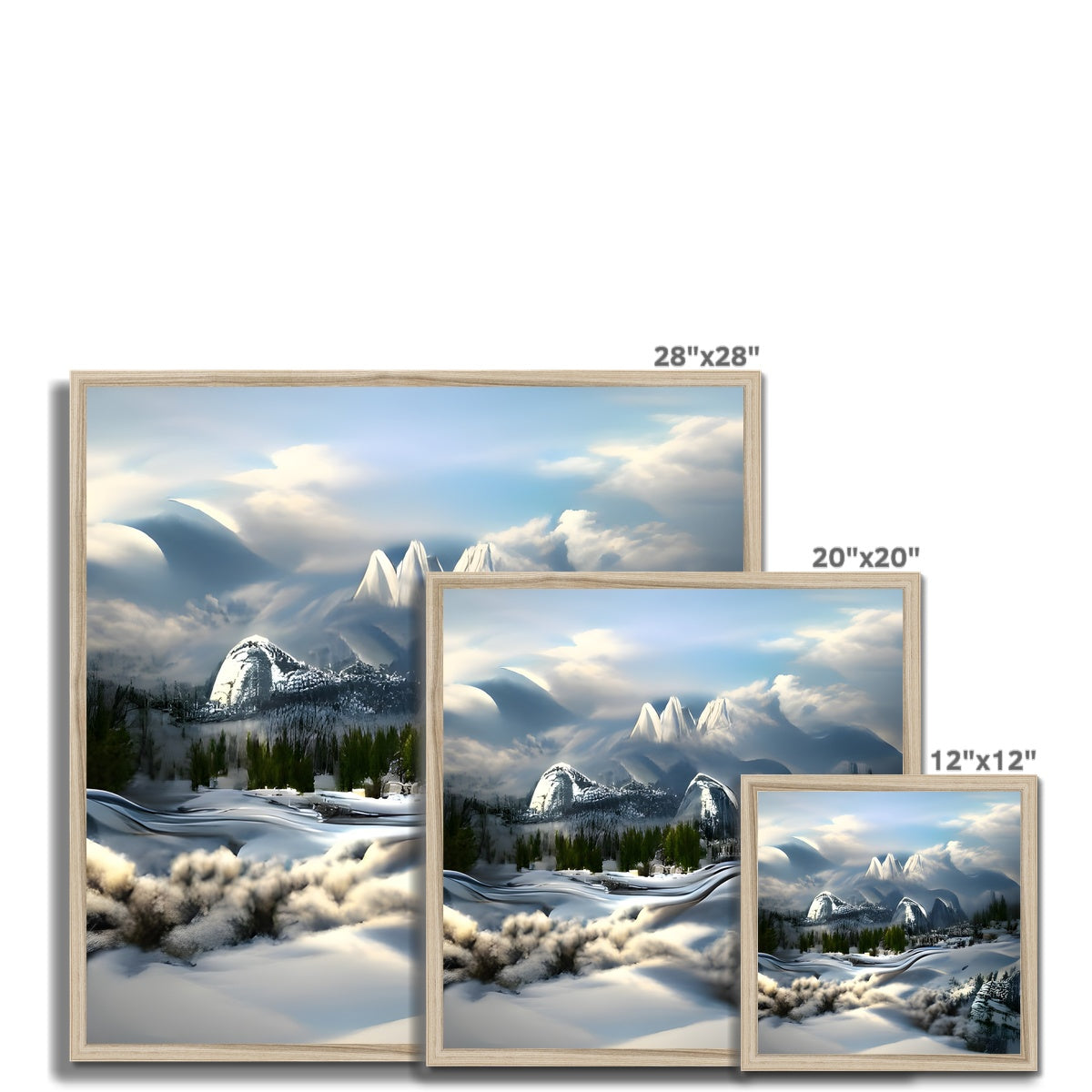 Winter Wonderland Framed Print Prodigi