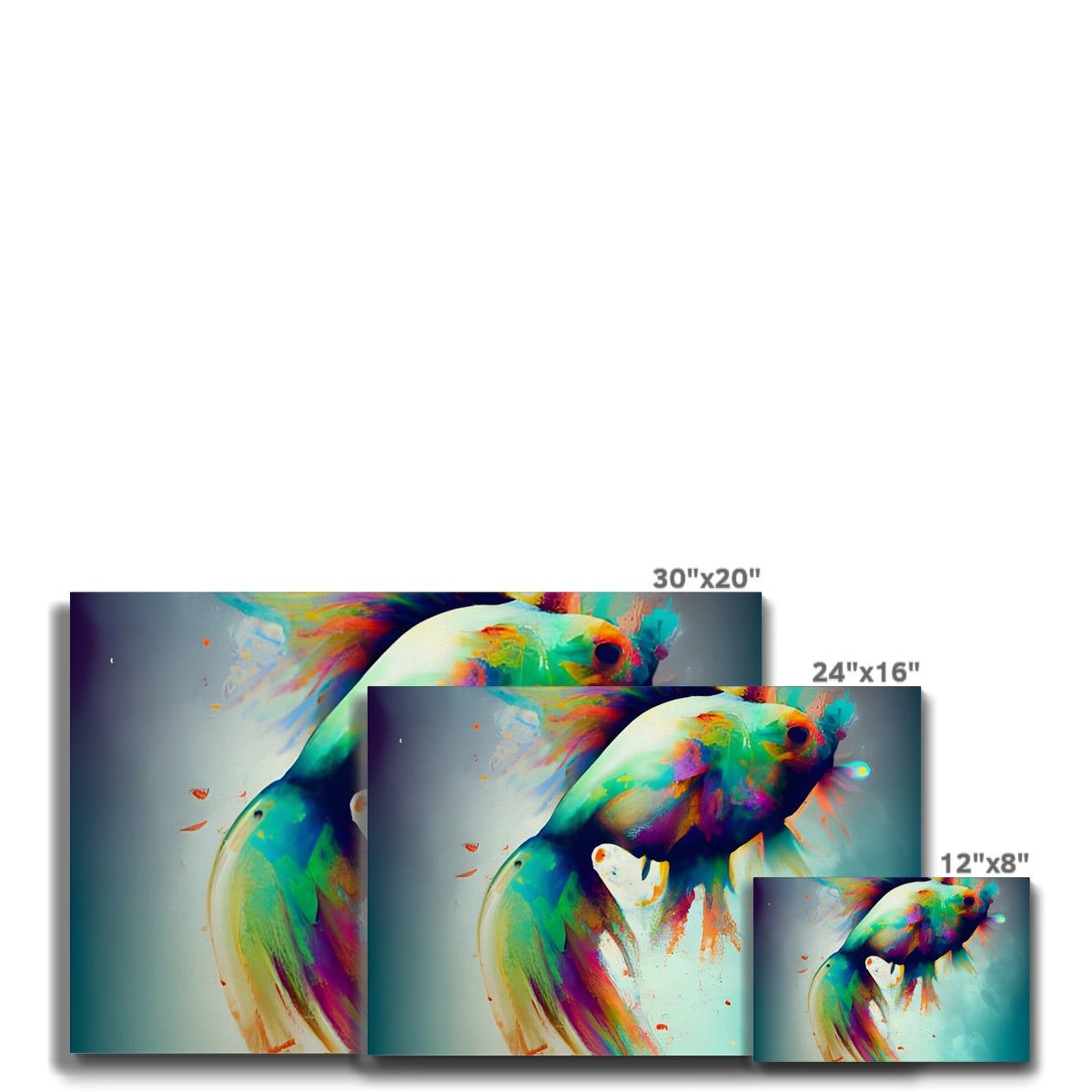 Jumping Fish Eco Canvas Prodigi