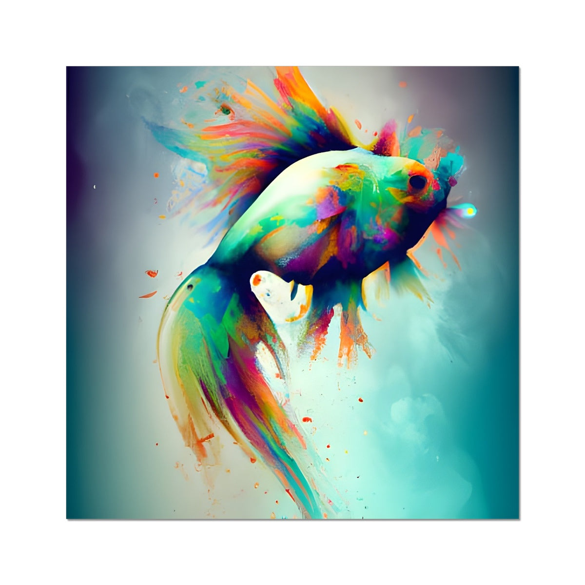 Jumping Fish Fine Art Print Prodigi