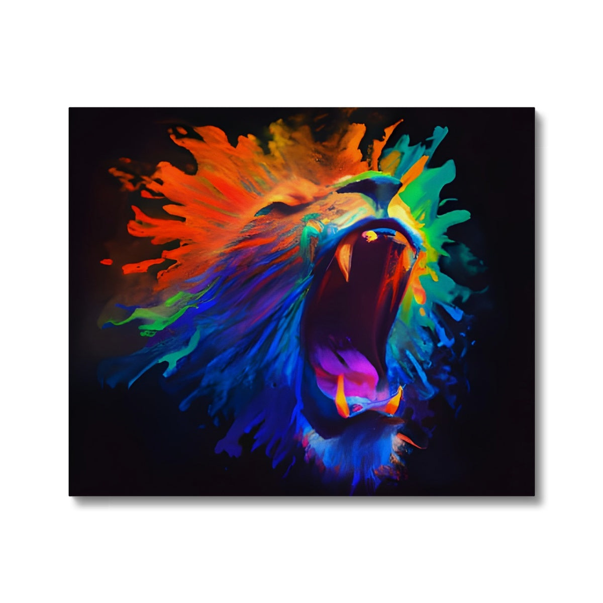 Lions Rainbow Roar Canvas Prodigi