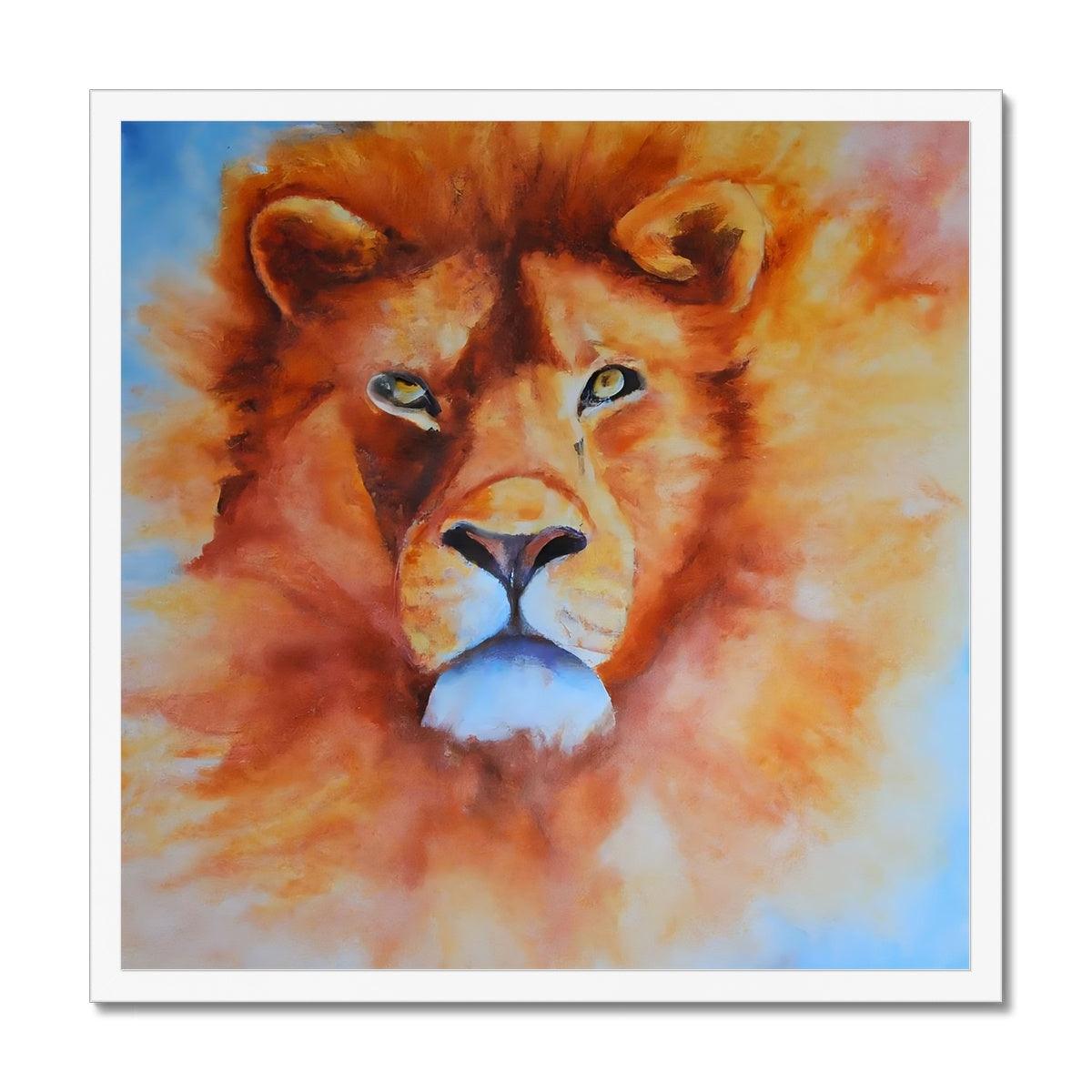 Majestic Lion Framed Print Prodigi