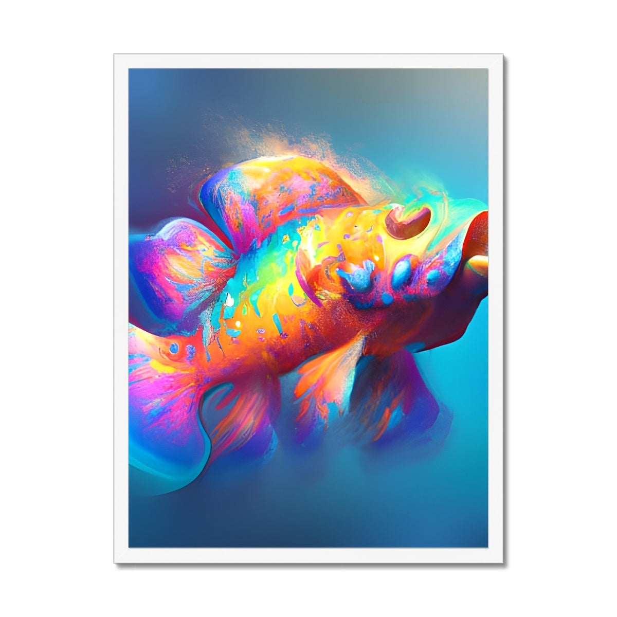 Big ol' Fish Framed Print Prodigi