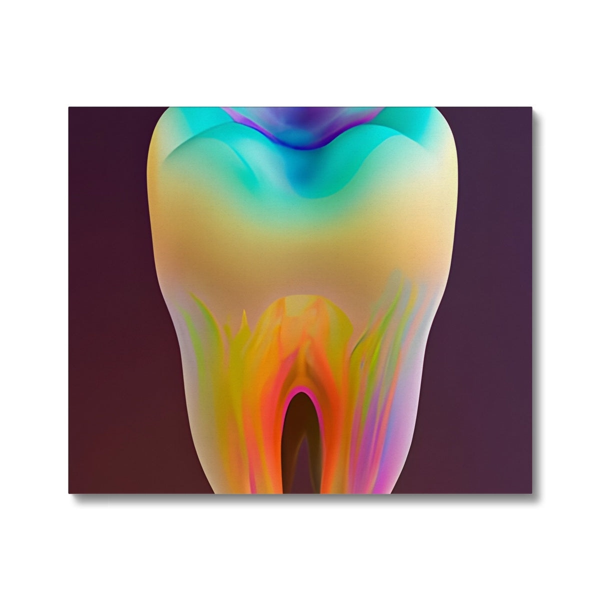 Colorful Tooth Canvas Prodigi