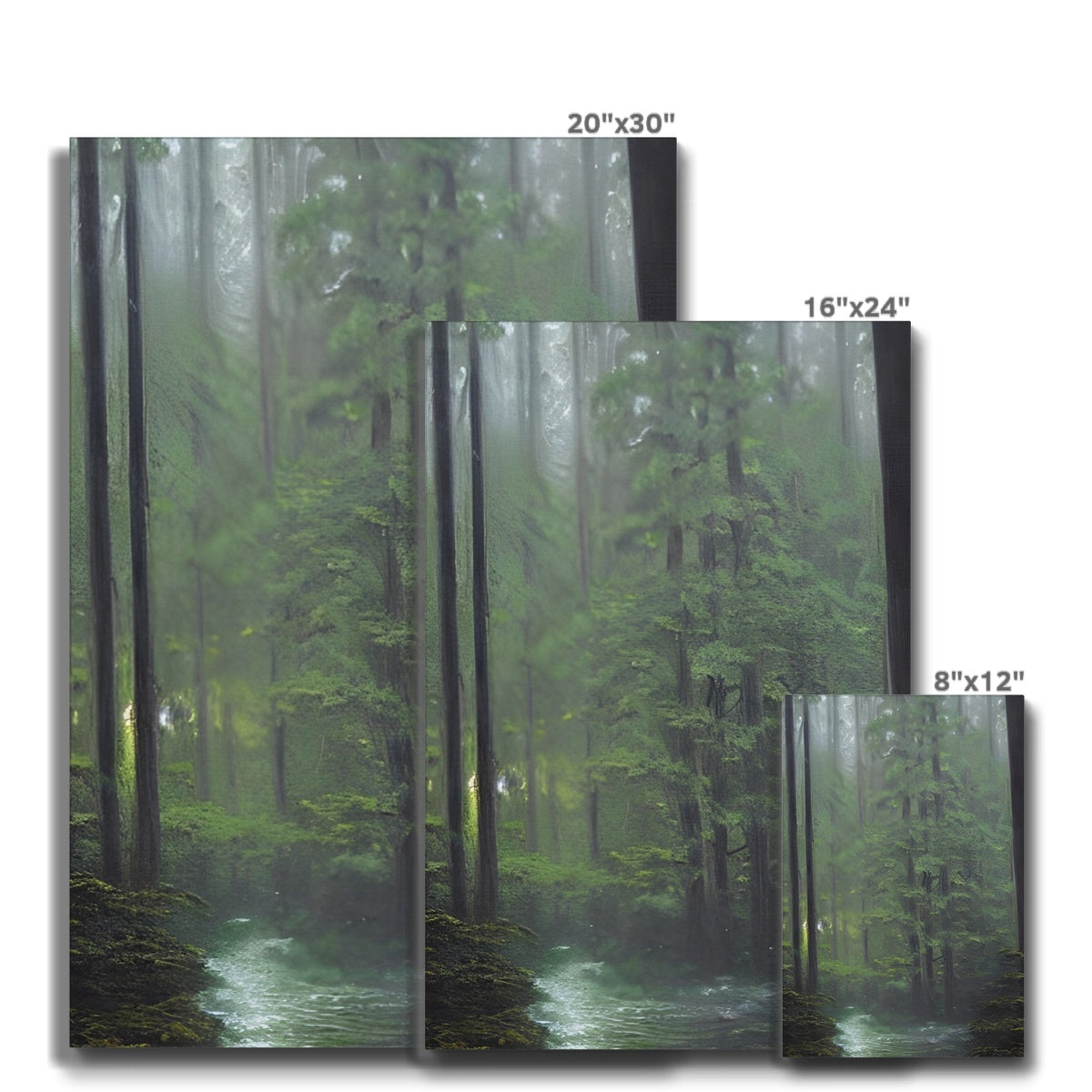 Rainy Forest Eco Canvas Prodigi