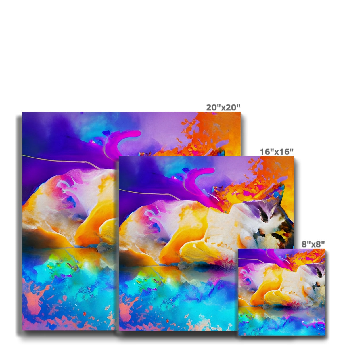 Cat's Dream Eco Canvas Prodigi