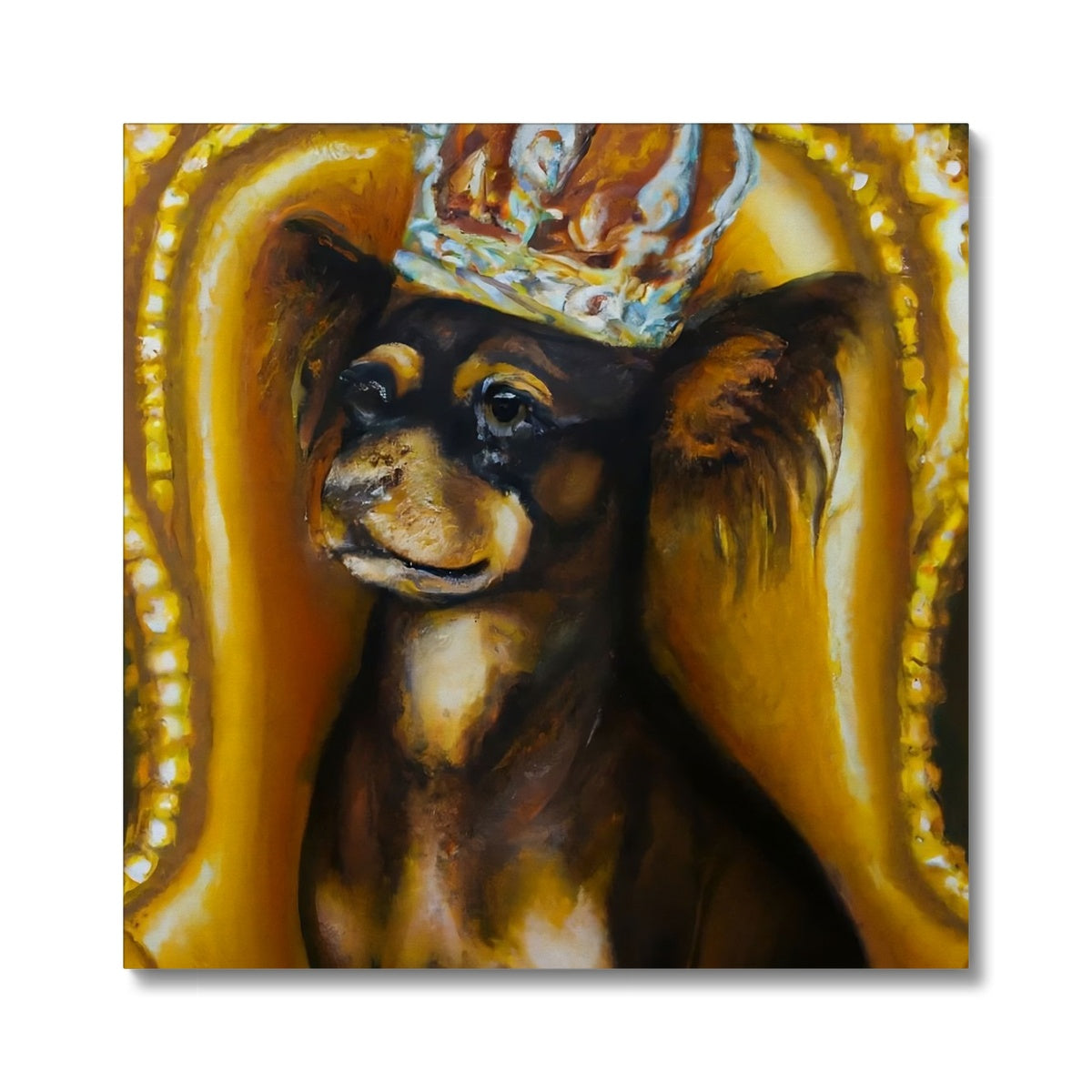 Dog King Canvas Prodigi