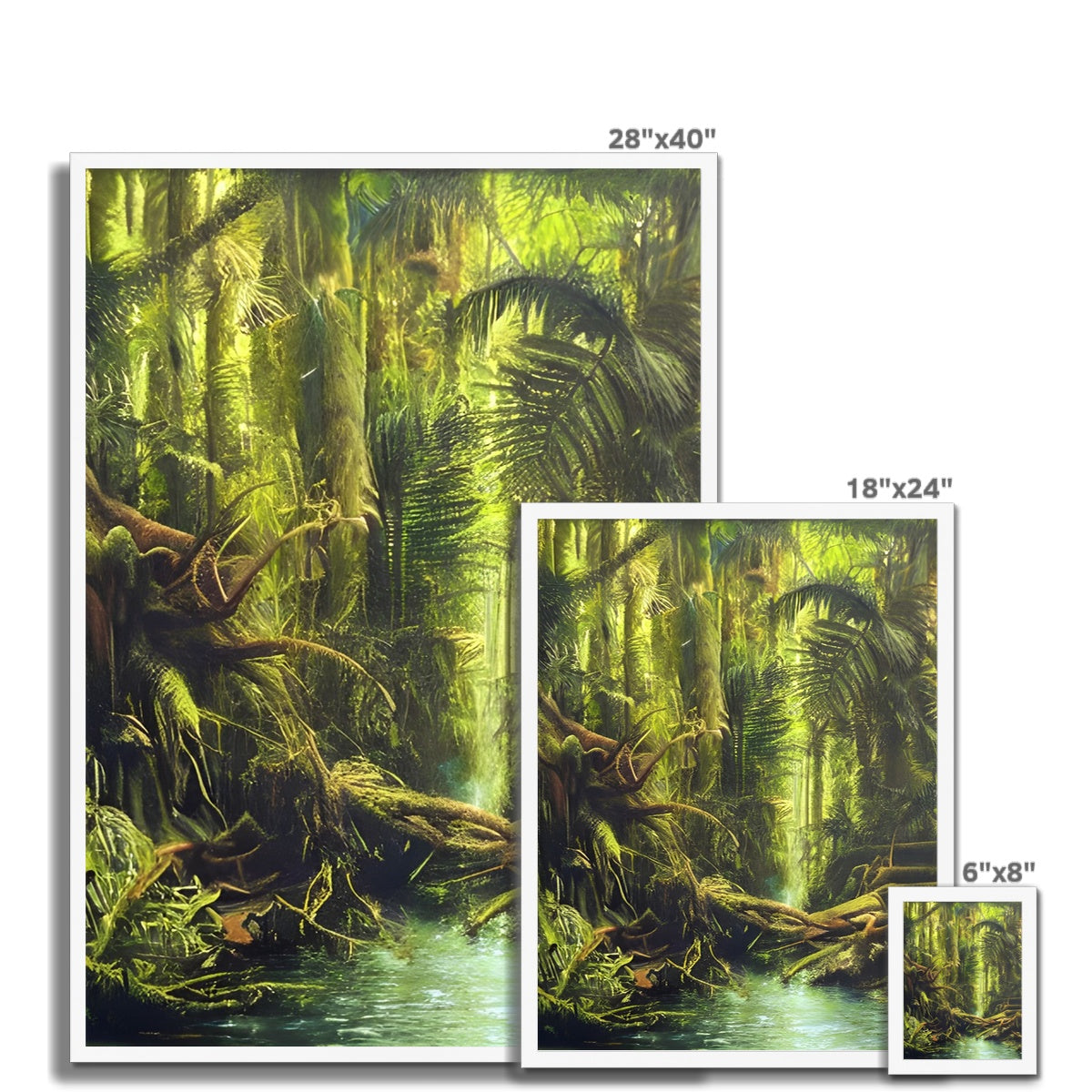 Wild Jungle  Framed Print Prodigi