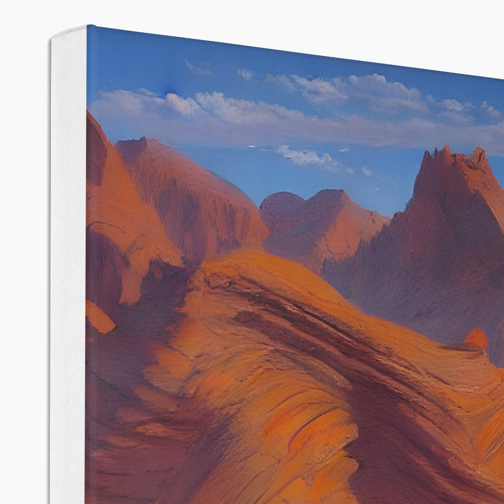 Desert Mountains Eco Canvas Prodigi