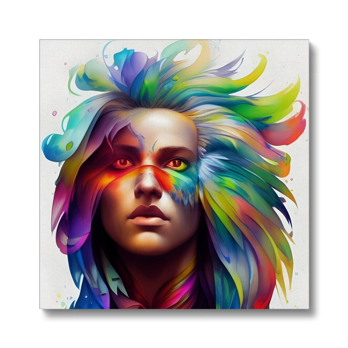 Women Rainbow Eagle Head Eco Canvas Prodigi