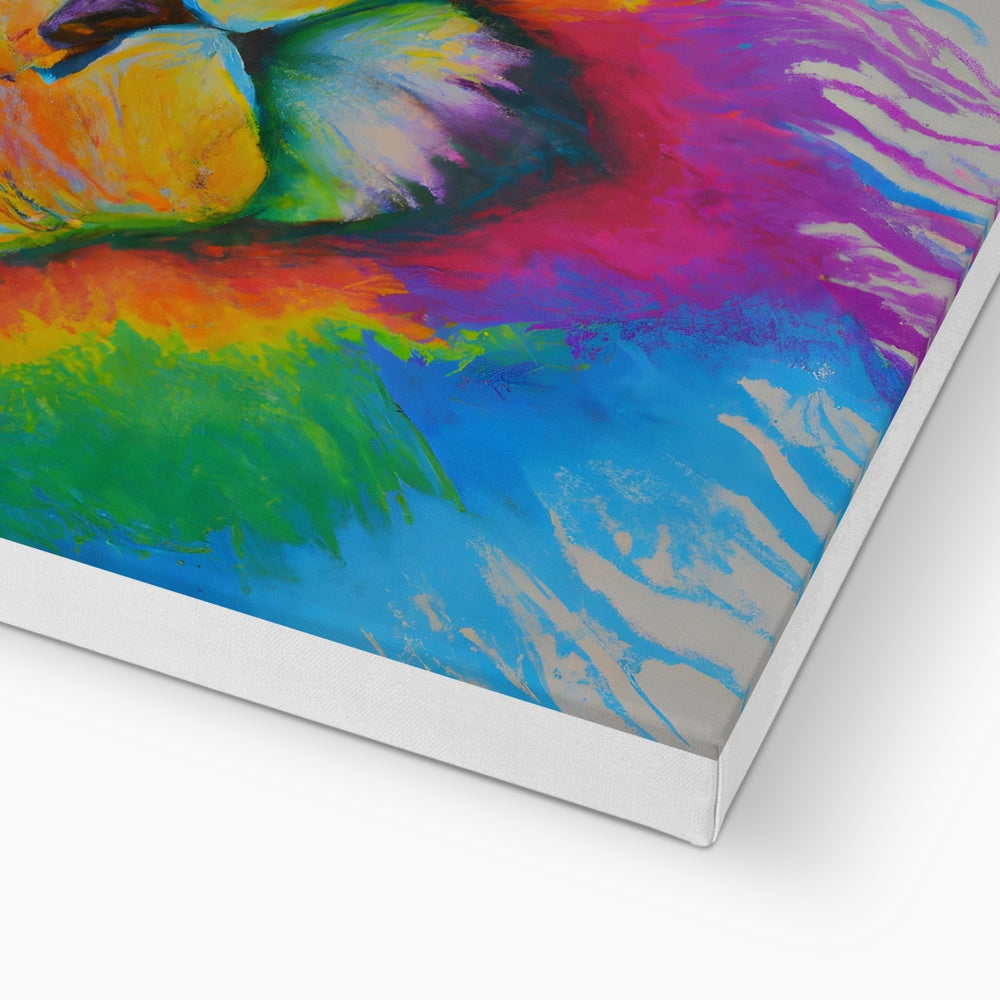 Rainbow Lion Eco Canvas Prodigi