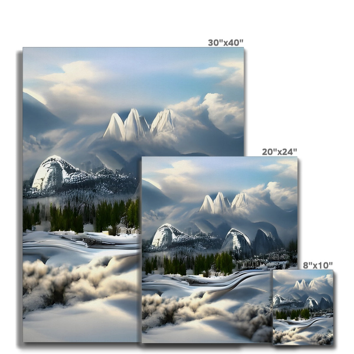 Winter Wonderland Canvas Prodigi