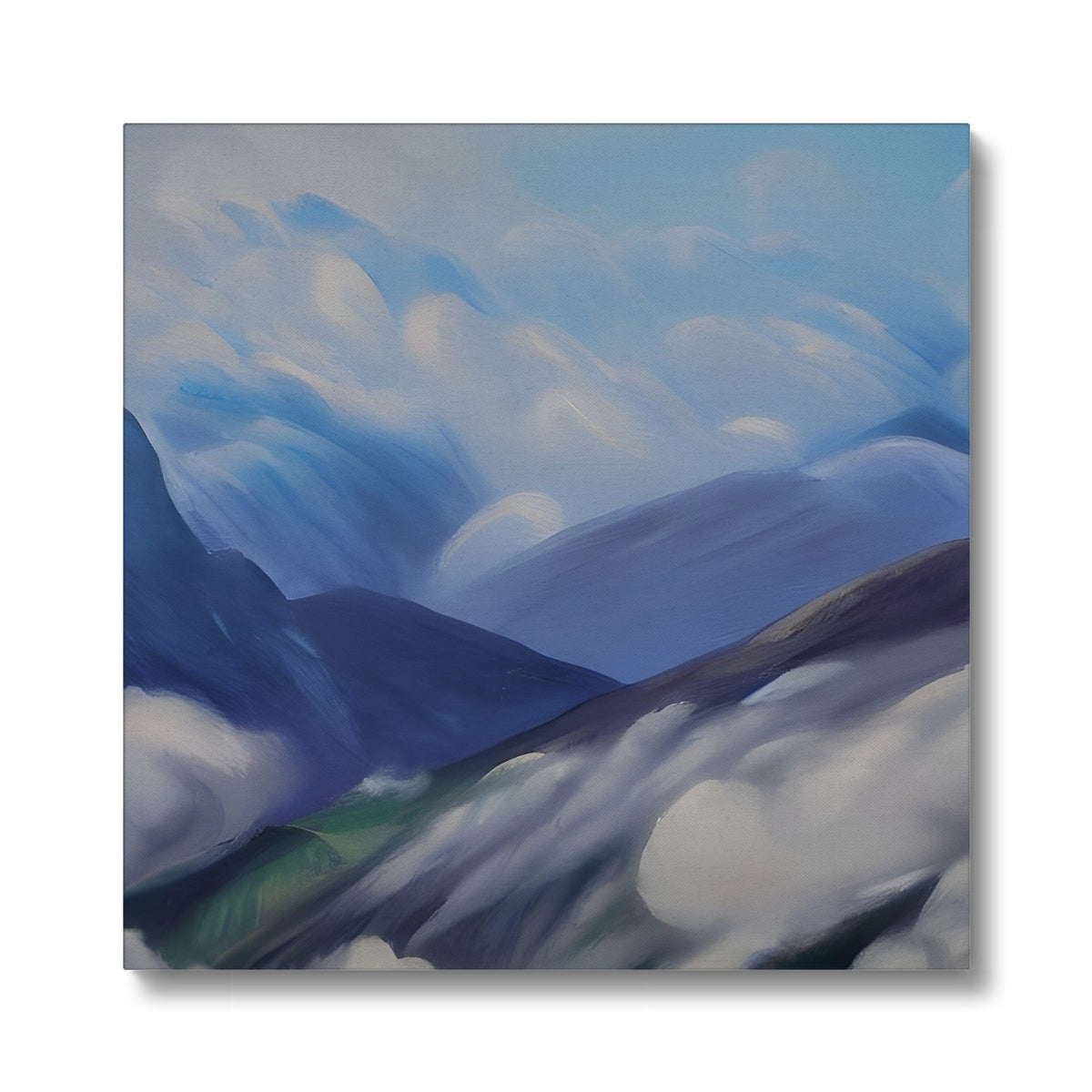 Cloudy Mountains Eco Canvas Prodigi