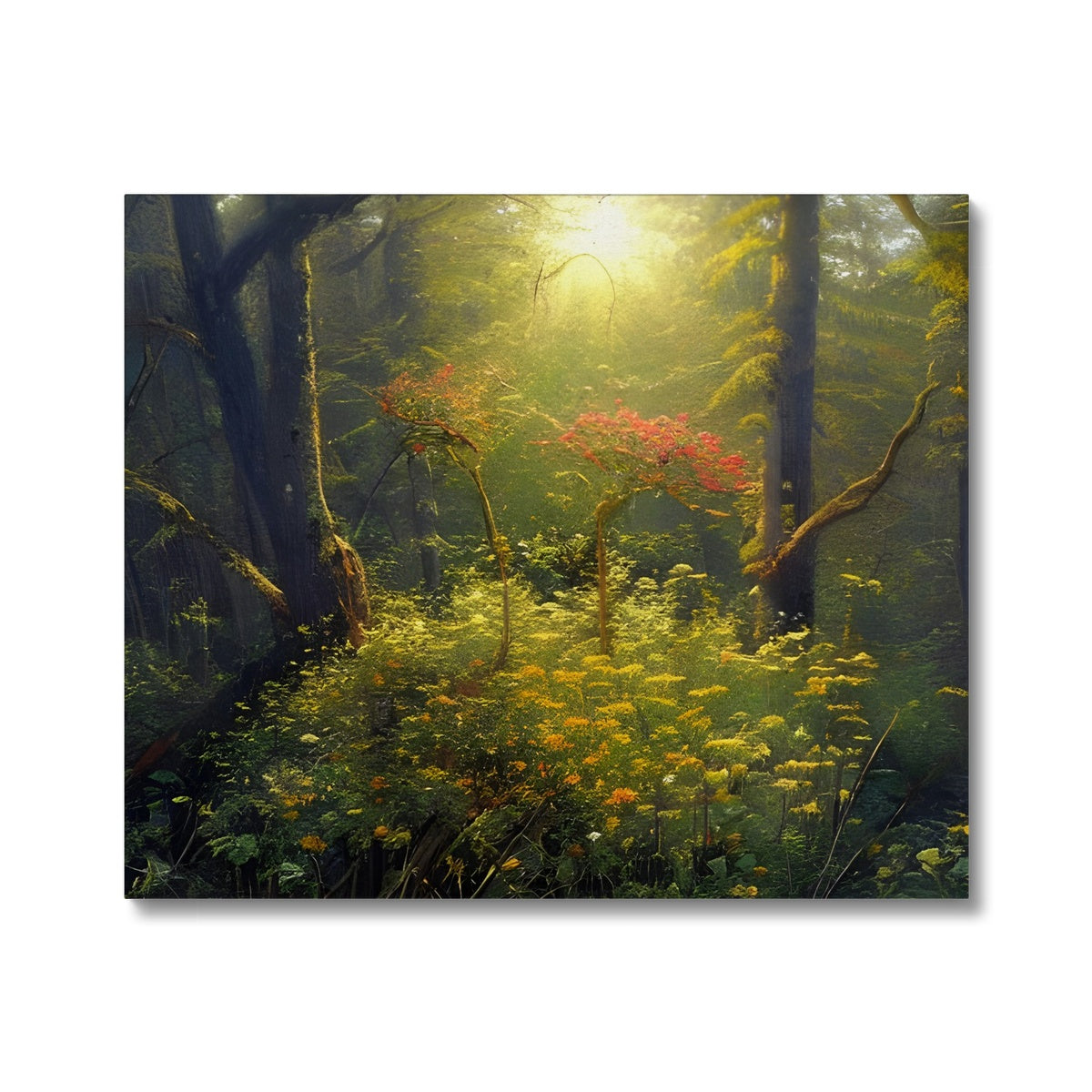 Flower of Hope in the Forest Canvas Prodigi