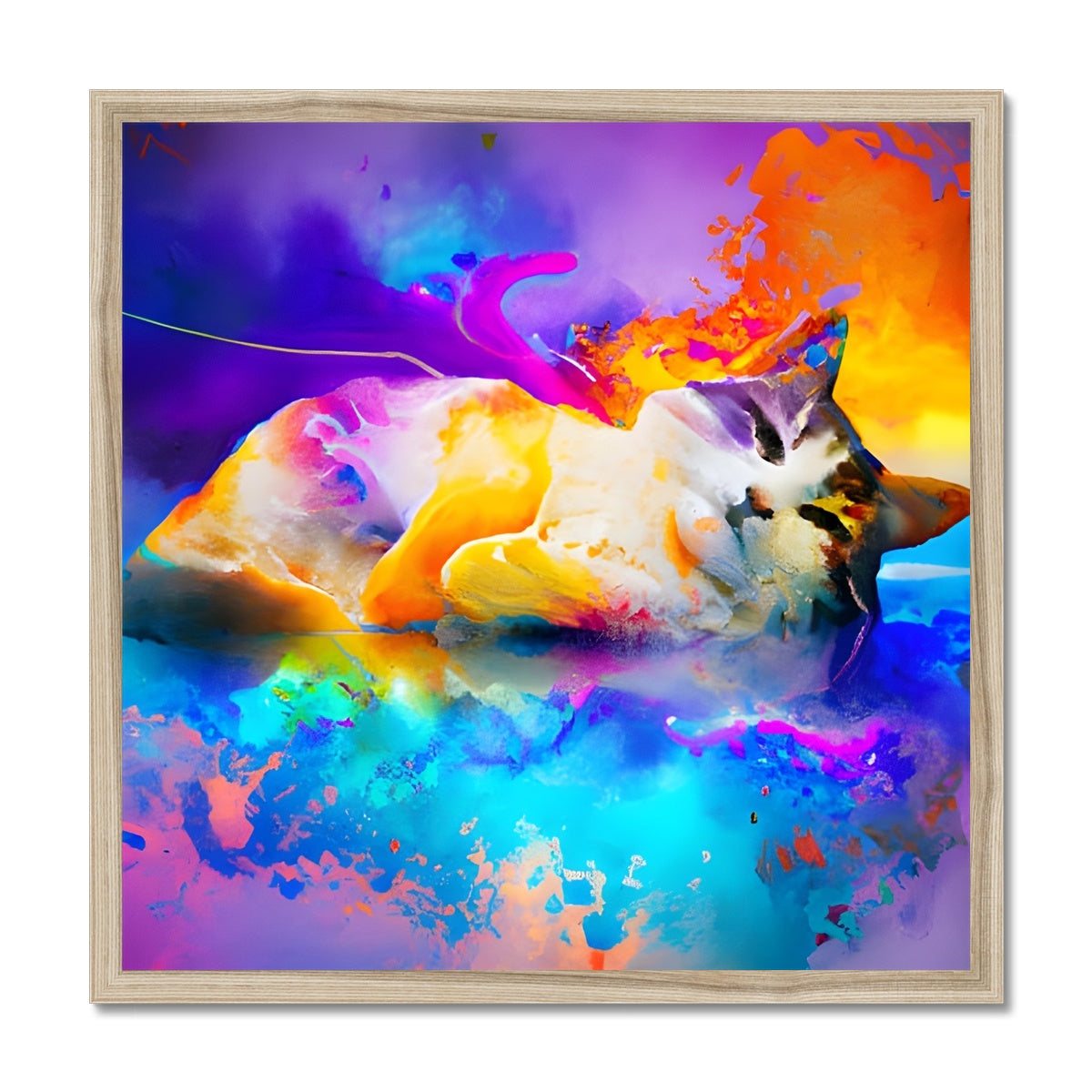 Cat's Dream Framed Print Prodigi