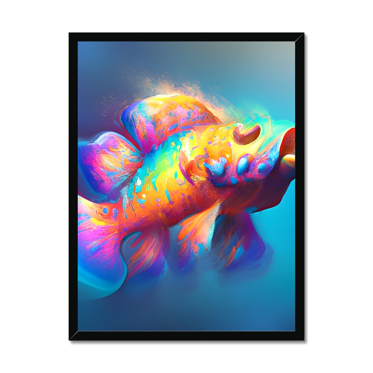 Big ol' Fish Framed Print Prodigi