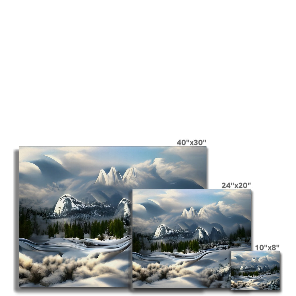 Winter Wonderland Canvas Prodigi