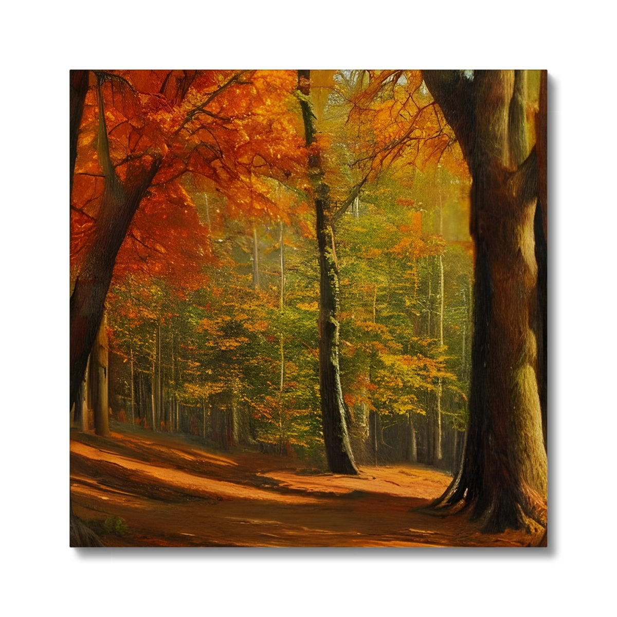 Forest kissed by Autumn  Canvas Prodigi