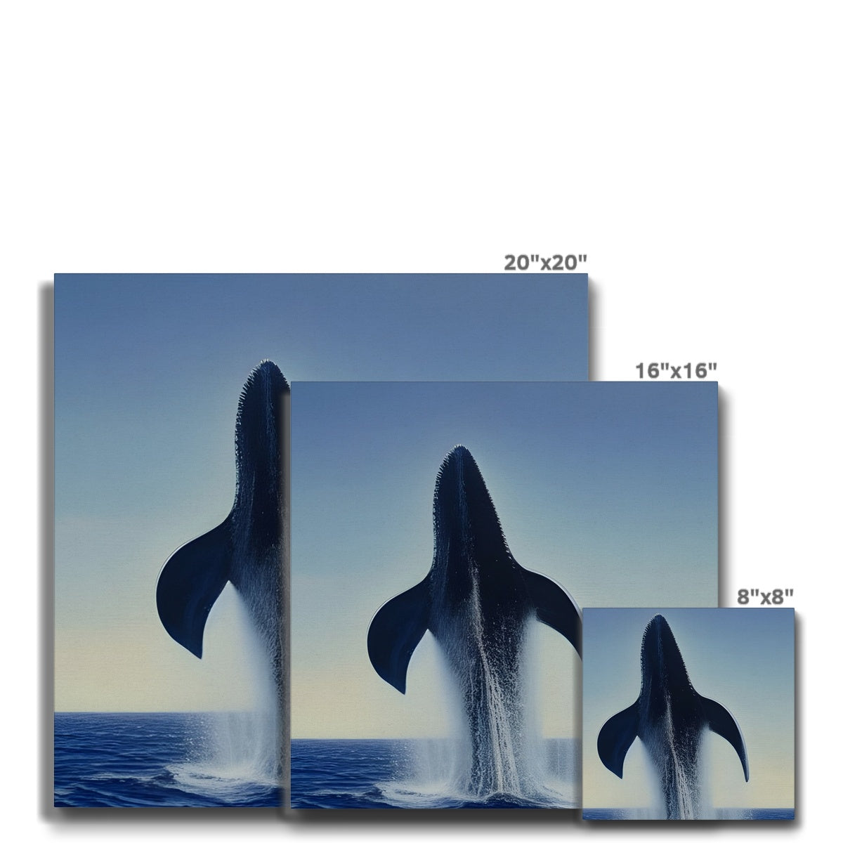 Rising Whale Eco Canvas Prodigi