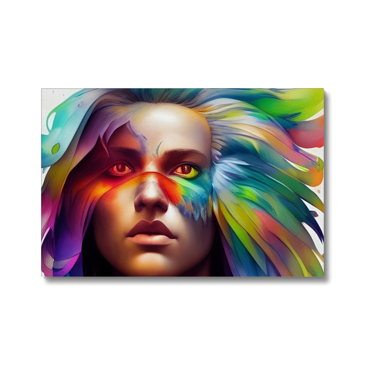 Women Rainbow Eagle Head Eco Canvas Prodigi