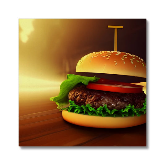 Burger Highlight Canvas Prodigi