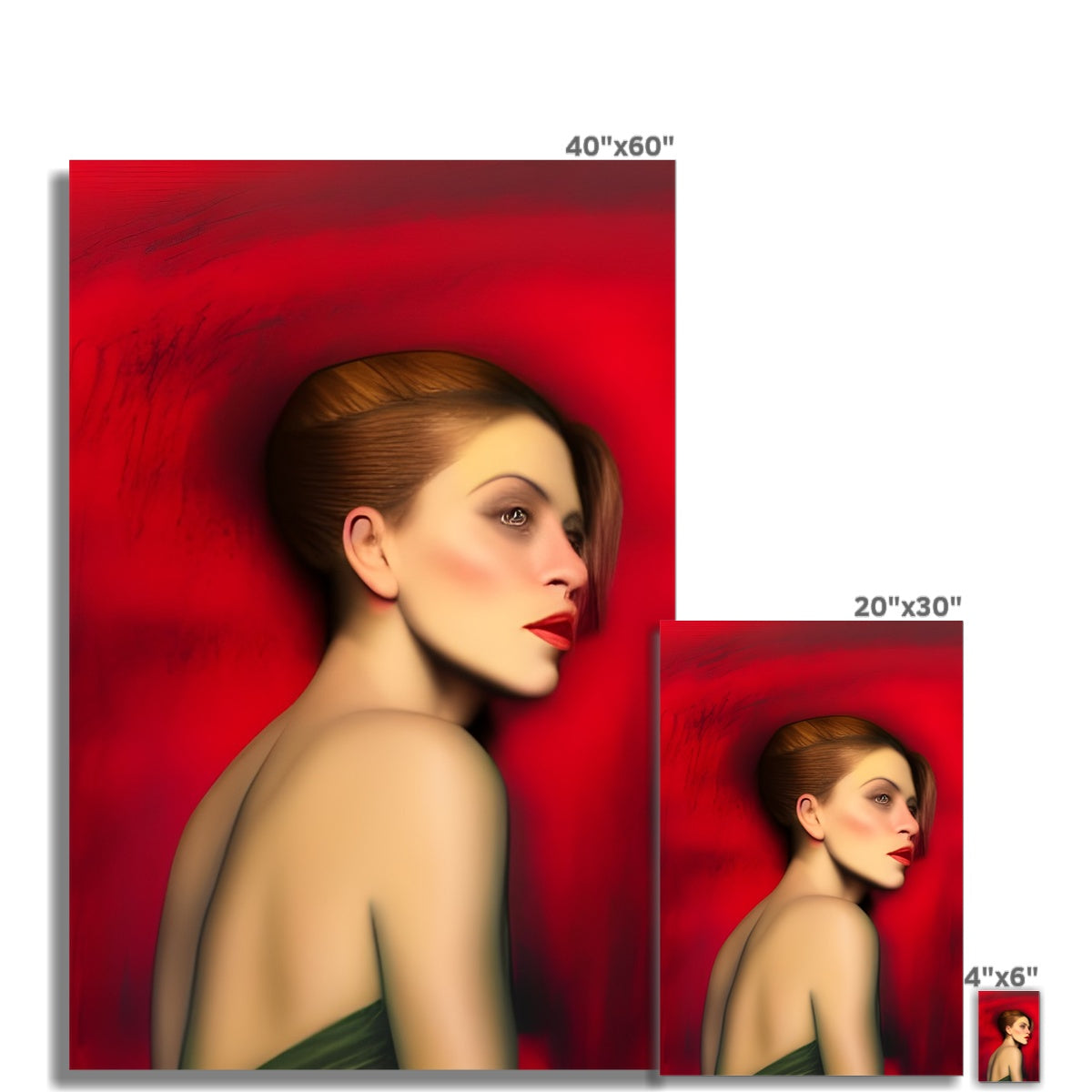 Red Temptation Fine Art Print Prodigi