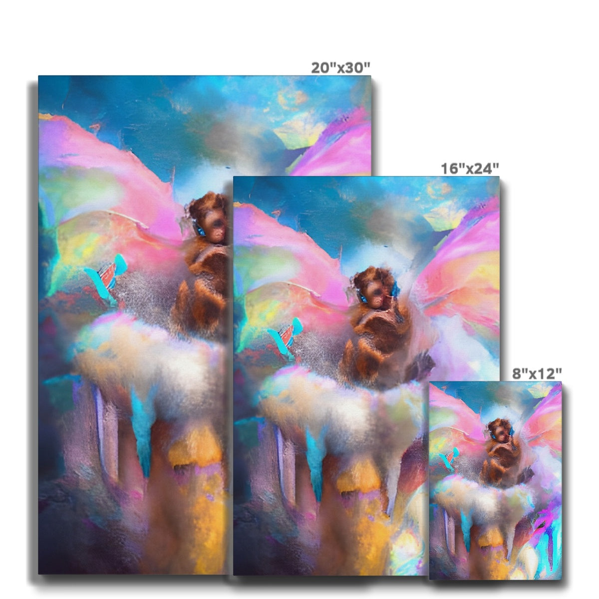 Sad Tooth Fairy  Eco Canvas Prodigi