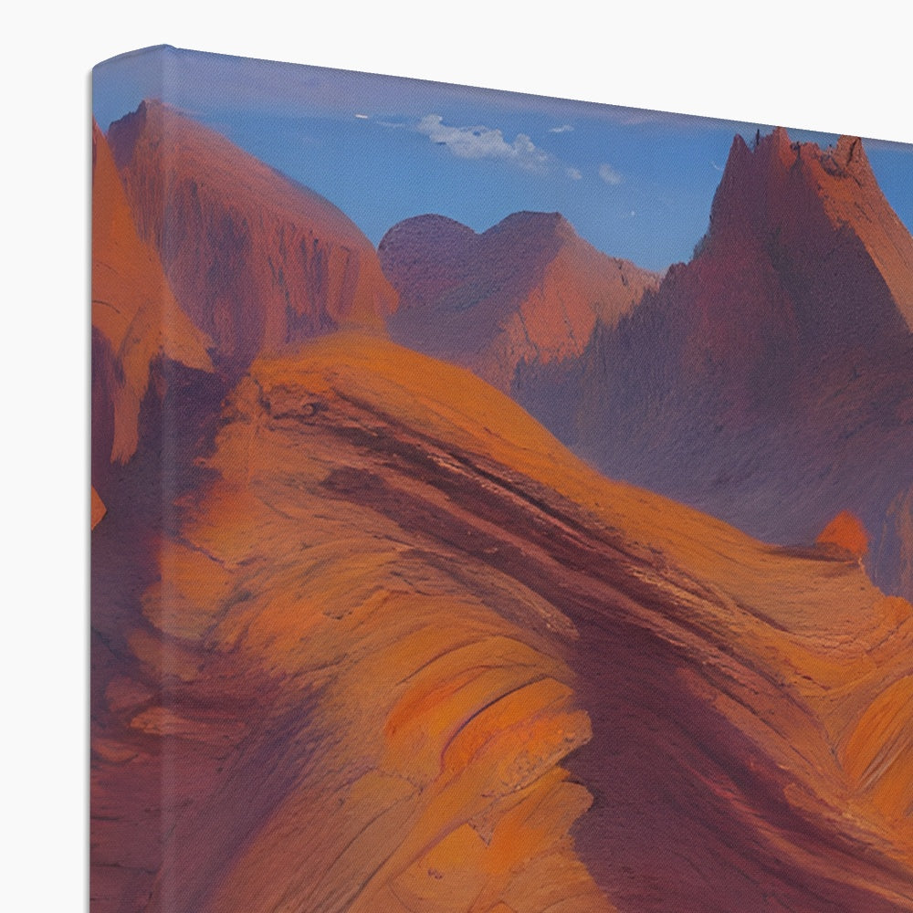 Desert Mountains Eco Canvas Prodigi