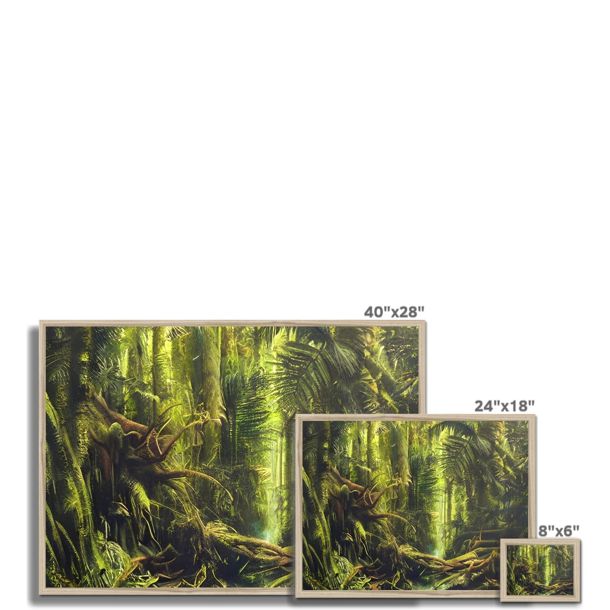 Wild Jungle  Framed Print Prodigi