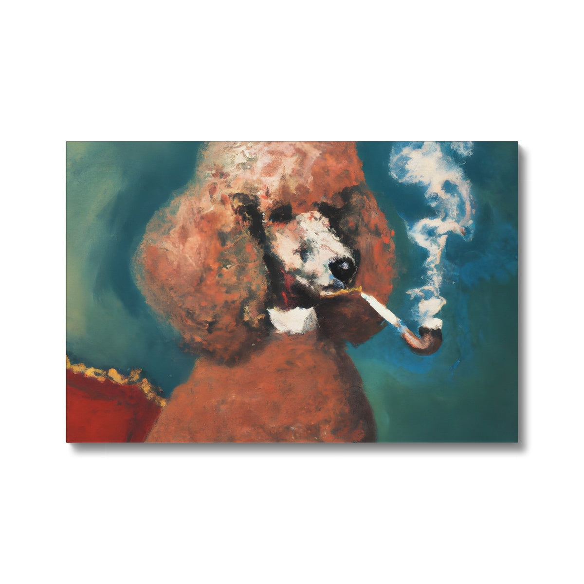 Smoking Poodle Eco Canvas Prodigi