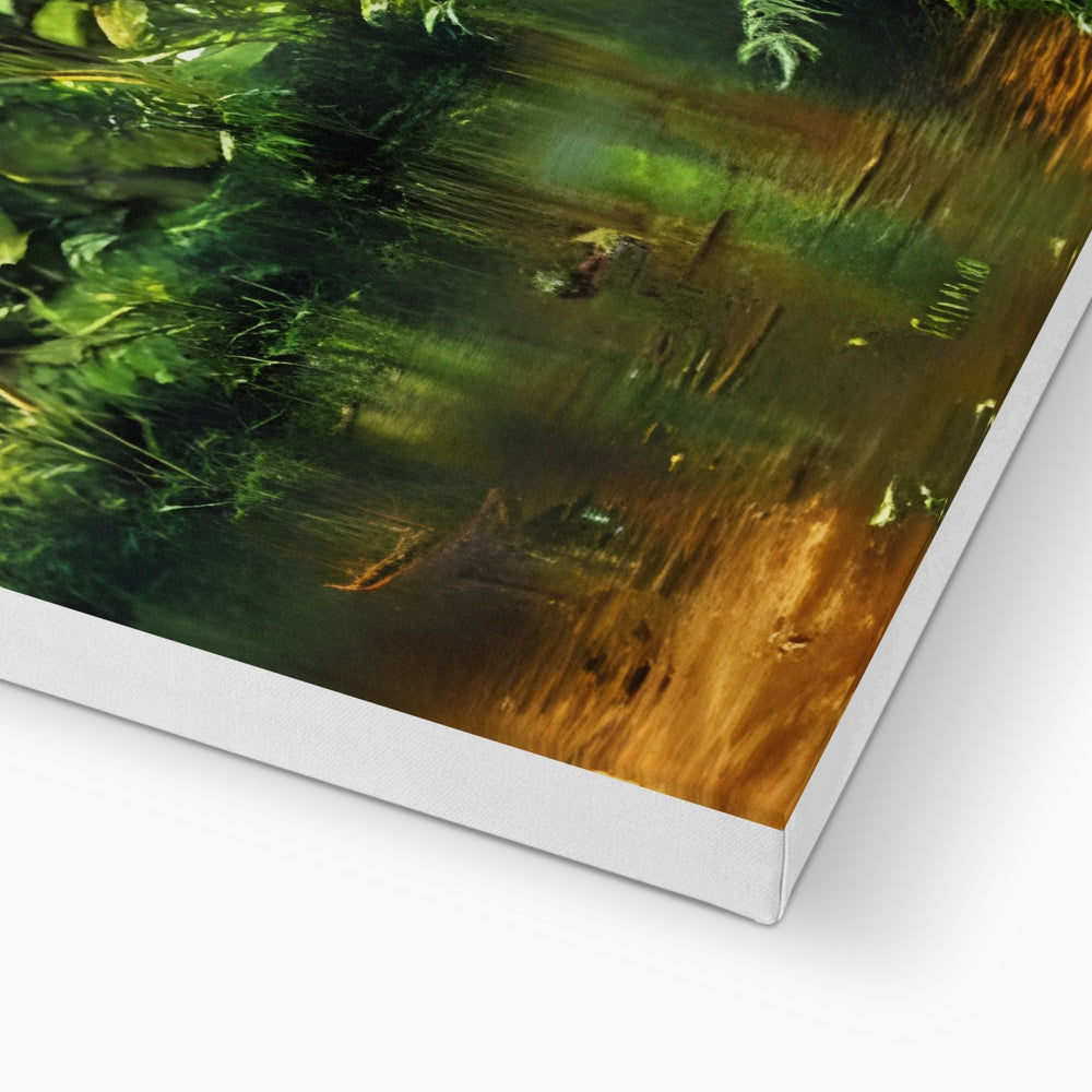 Small Puddle in the Forest Eco Canvas Prodigi