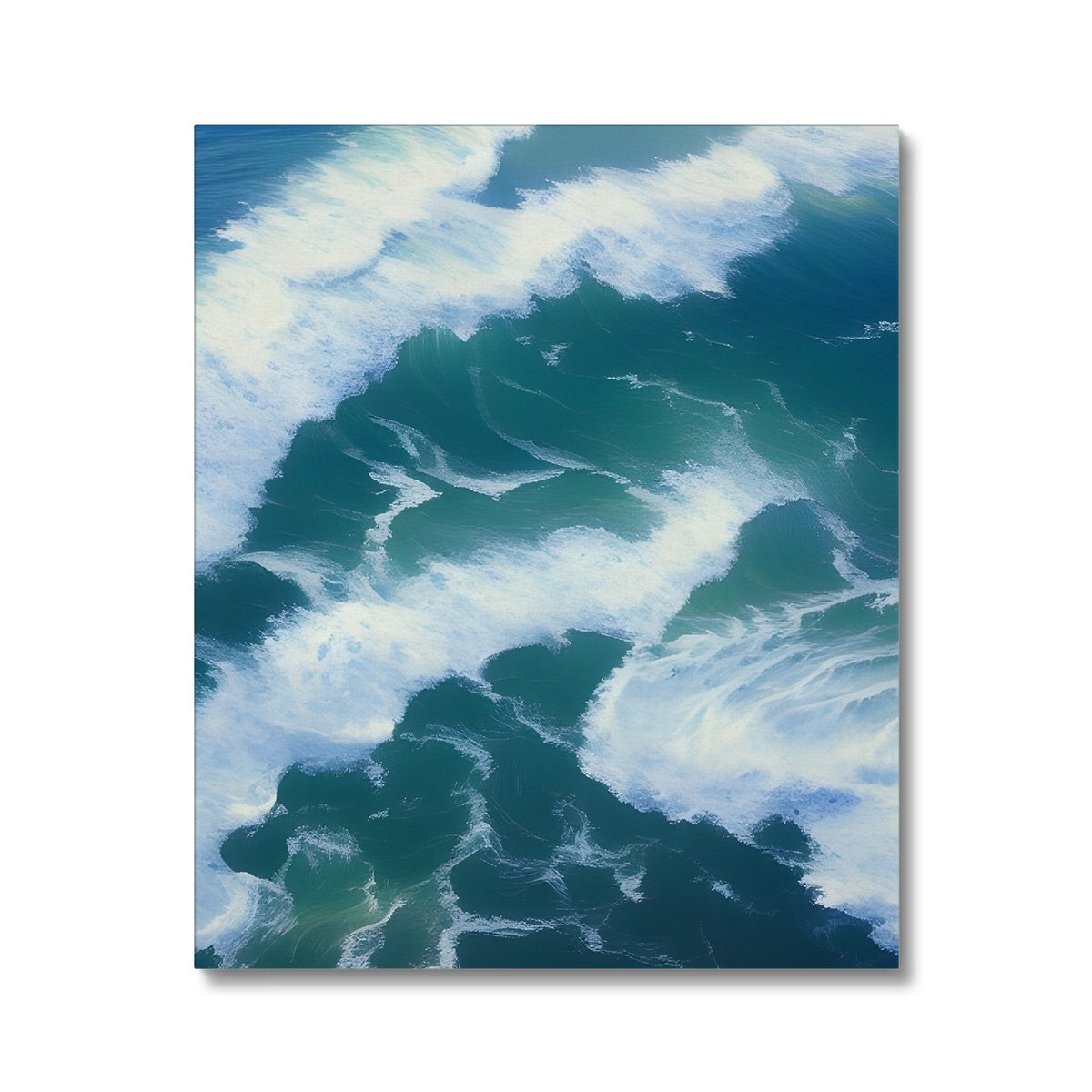 Colliding Waves Canvas Prodigi