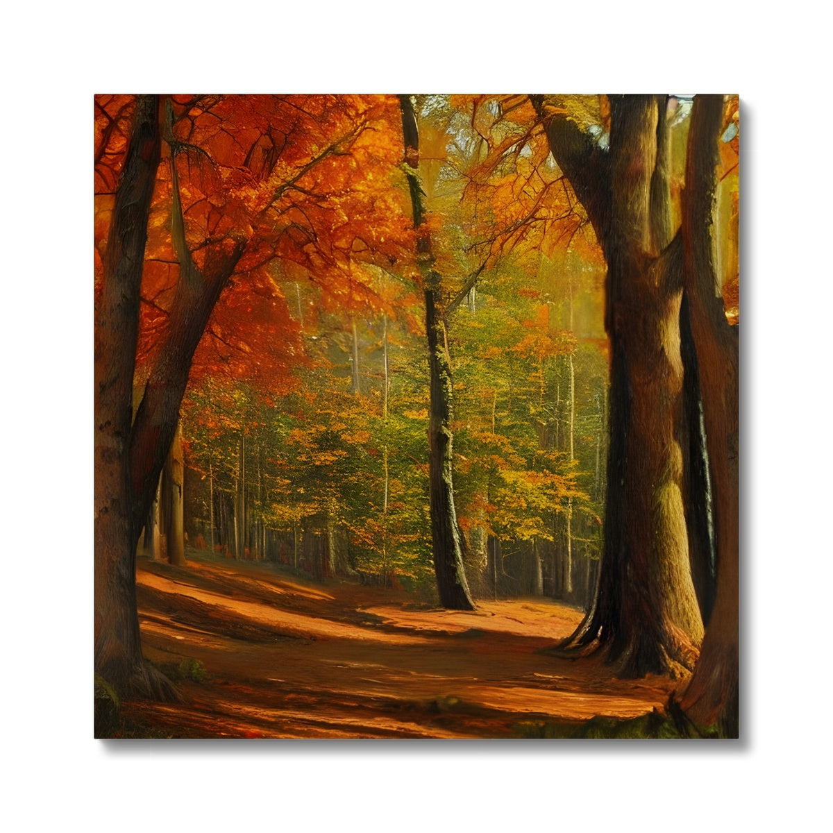 Forest kissed by Autumn  Canvas Prodigi