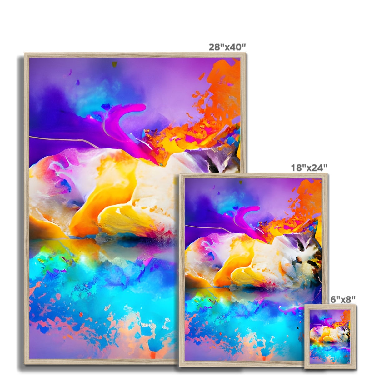 Cat's Dream Framed Print Prodigi