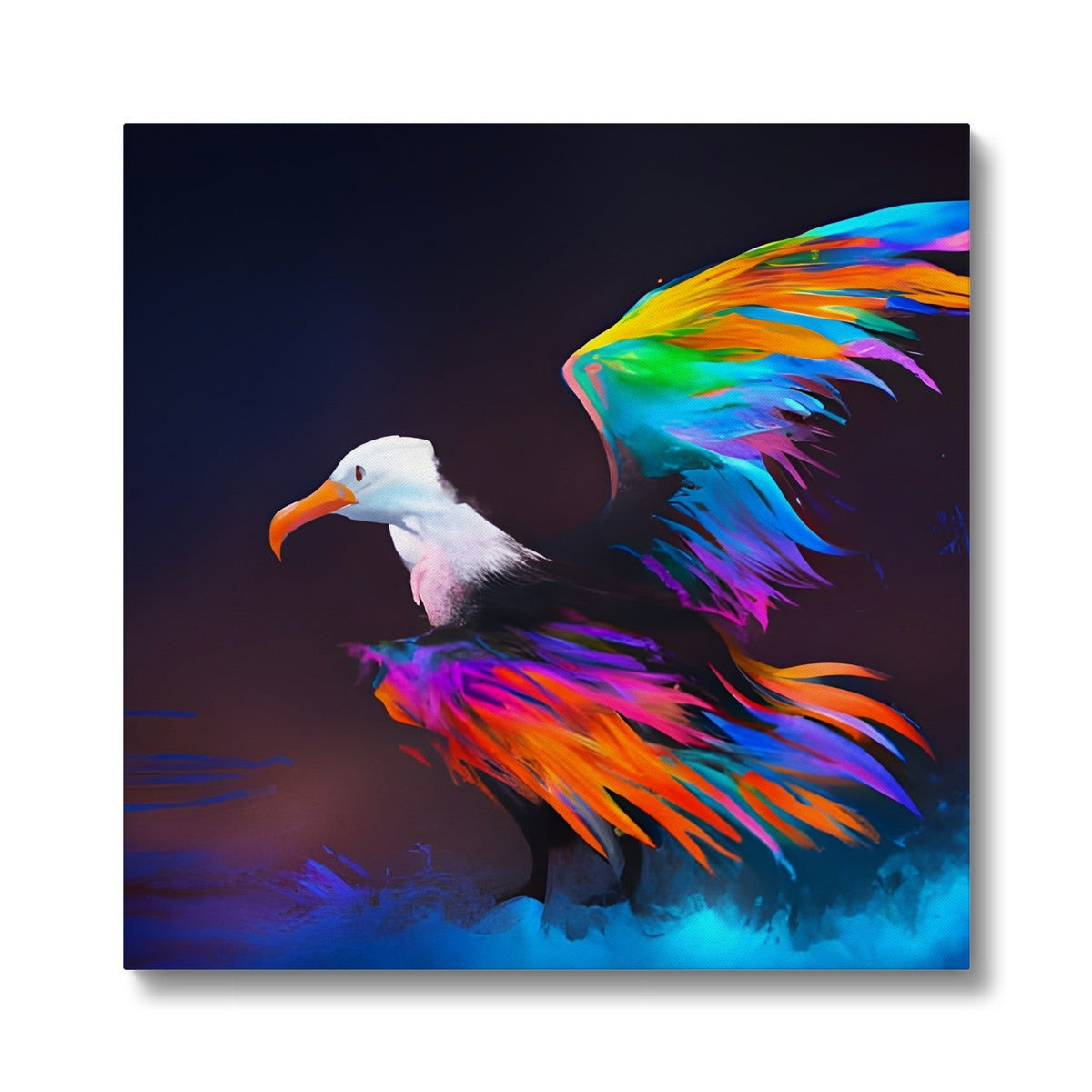 Albatross with spread wings Eco Canvas Prodigi