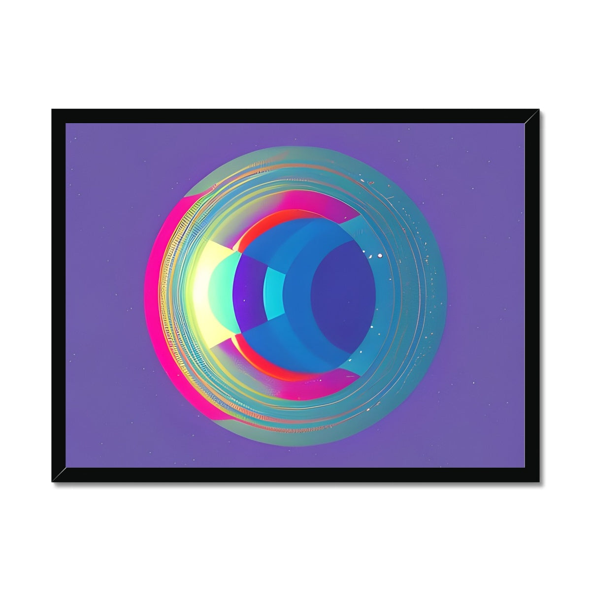 Moon Loop Framed Print Prodigi