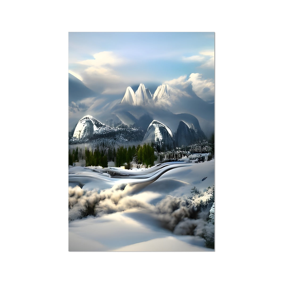 Winter Wonderland Fine Art Print Prodigi