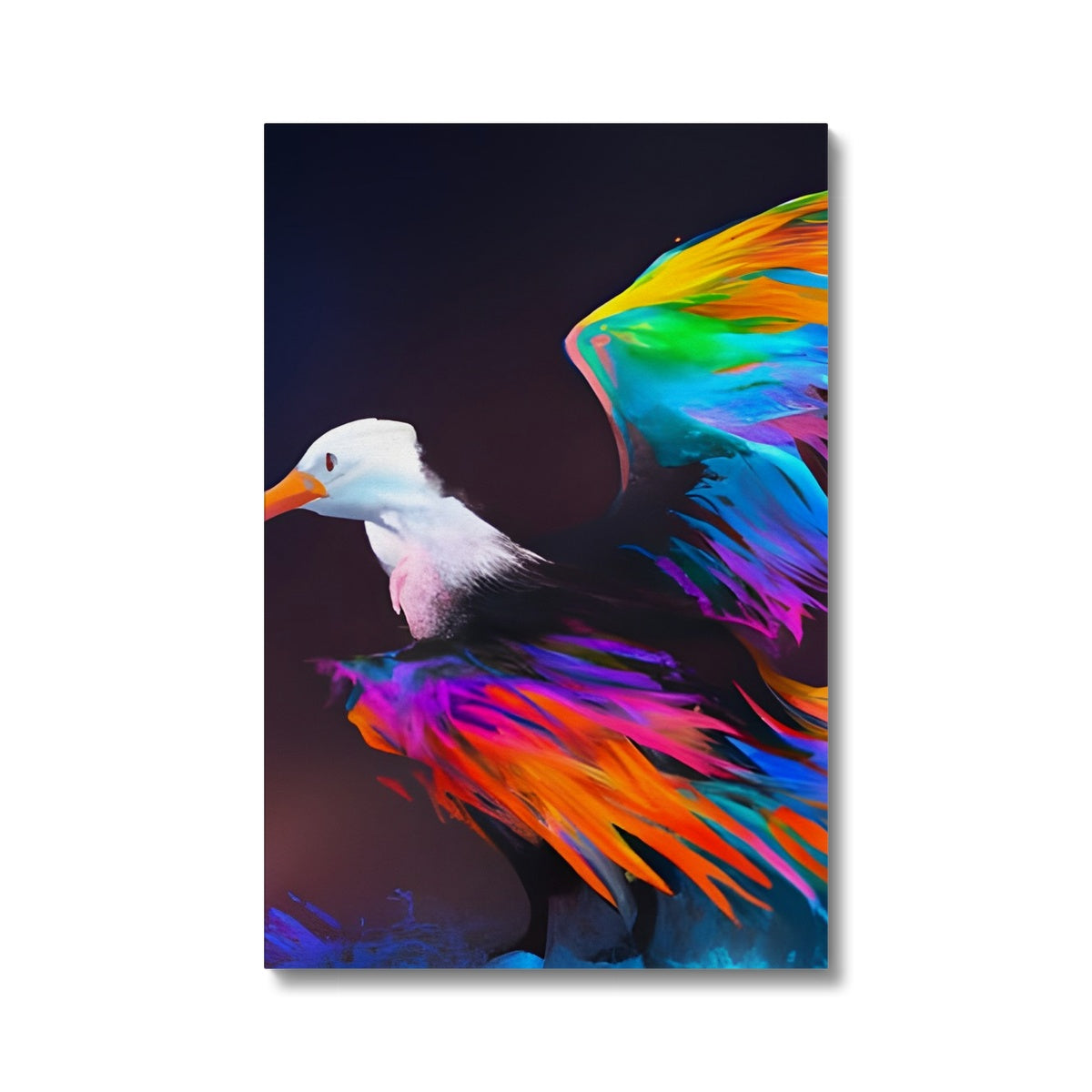 Albatross with spread wings Eco Canvas Prodigi