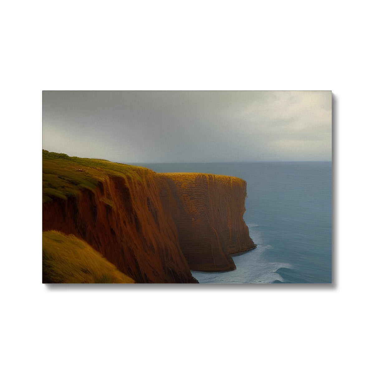 Storm Approaching A Cliff Eco Canvas Prodigi