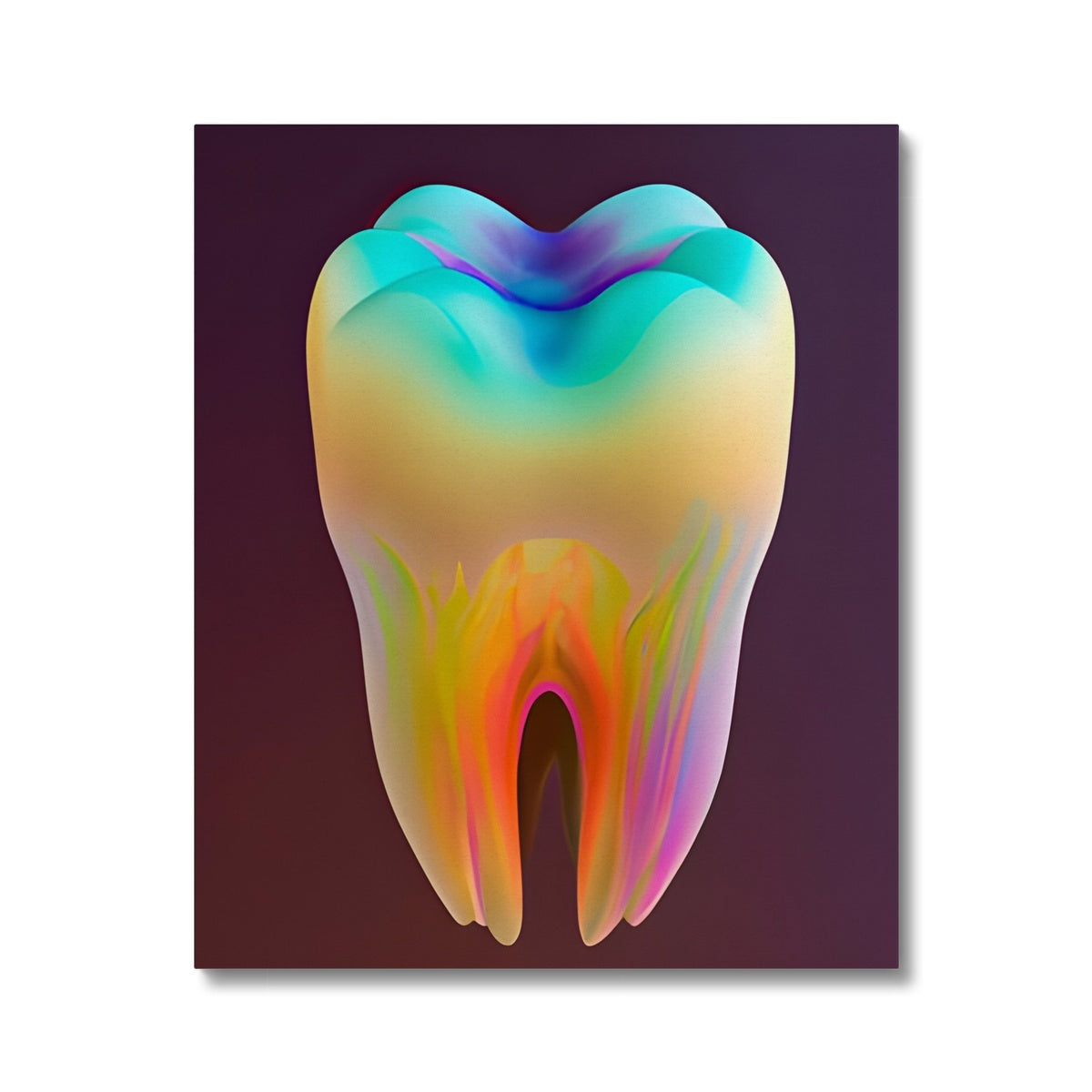 Colorful Tooth Canvas Prodigi