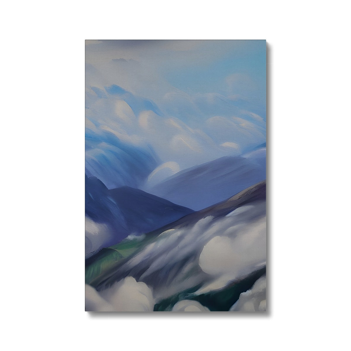 Cloudy Mountains Eco Canvas Prodigi